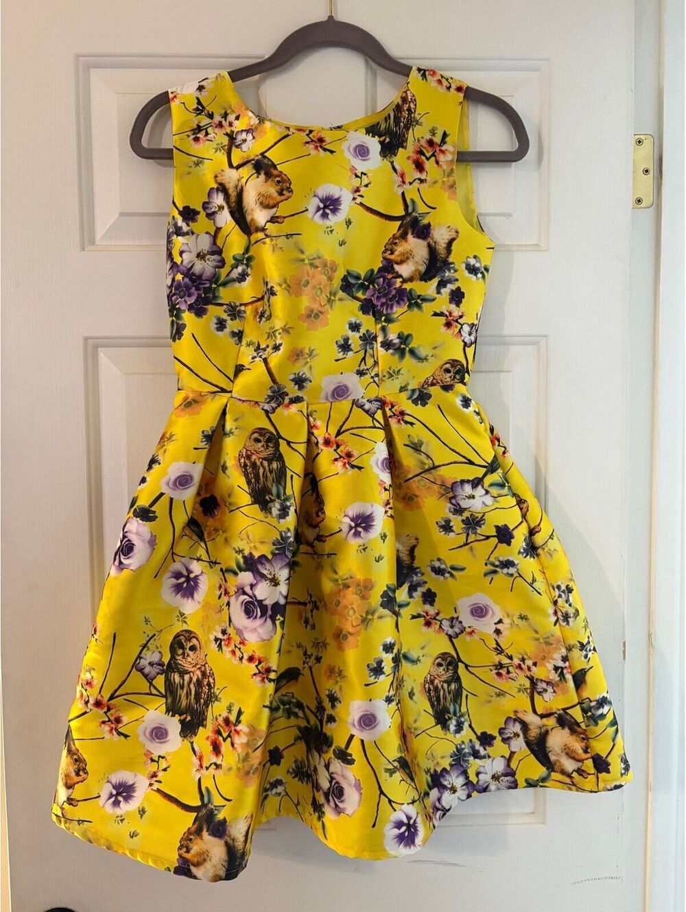 #261 Fit and Flare Nature Dress